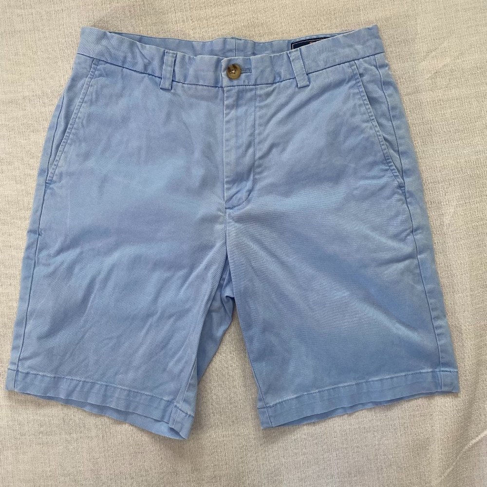 Vineyard Vines Men's Light Blue 9" Short Size 30